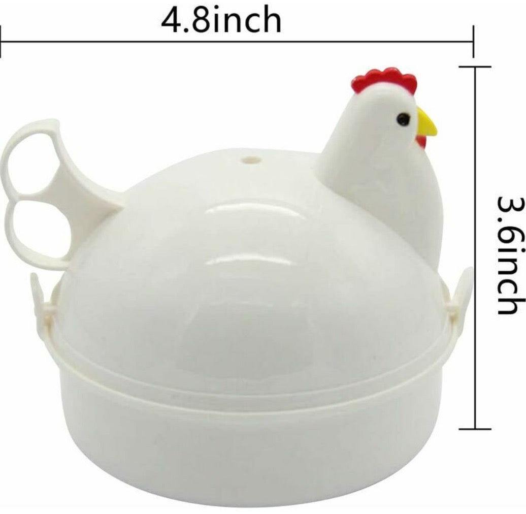 Microwave Egg Cooker – Chicken-Shaped Hard-Boiled Egg