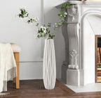 L45cm European Style Ceramic Tall Floor Vase