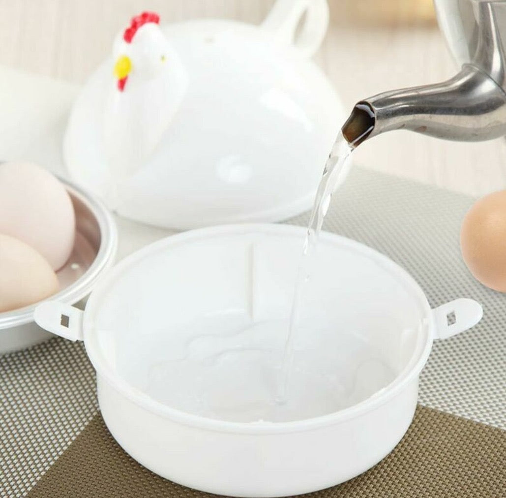 Microwave Egg Cooker – Chicken-Shaped Hard-Boiled Egg