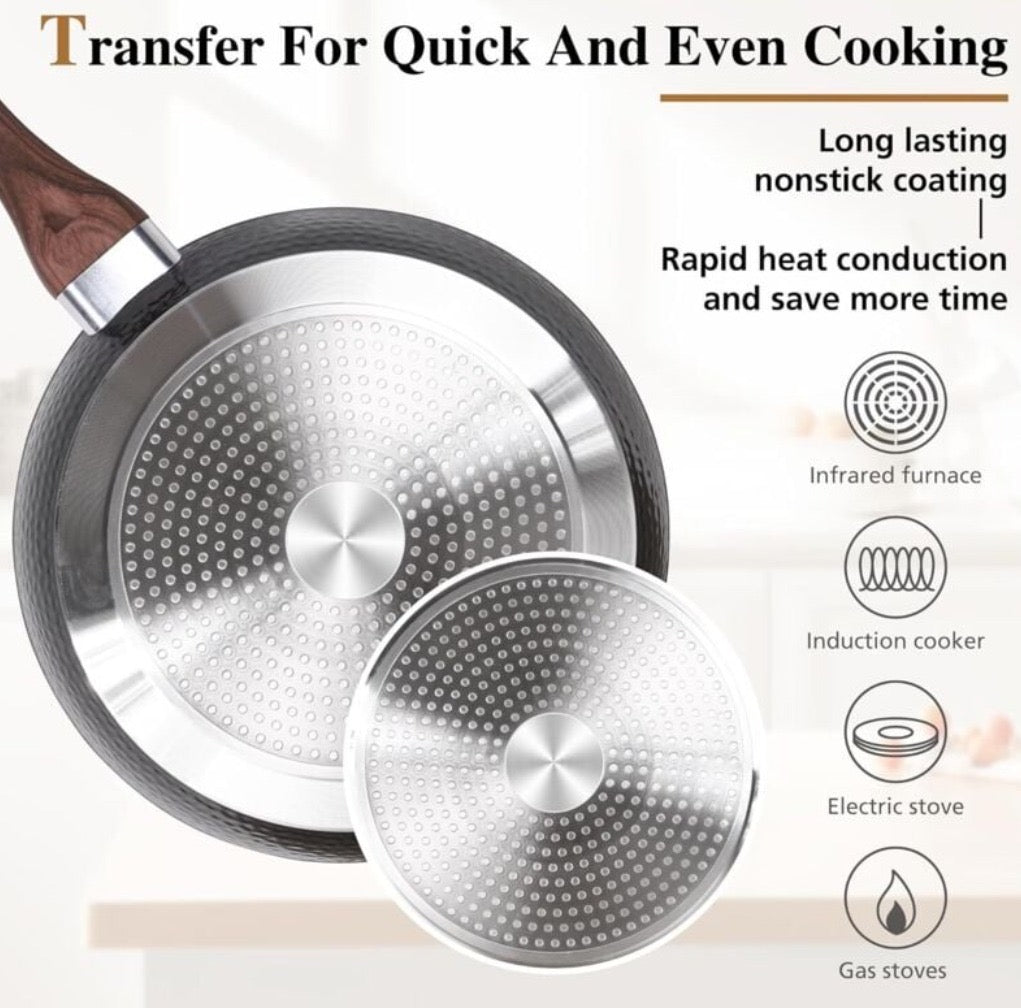 12-Piece Nonstick Cookware Set