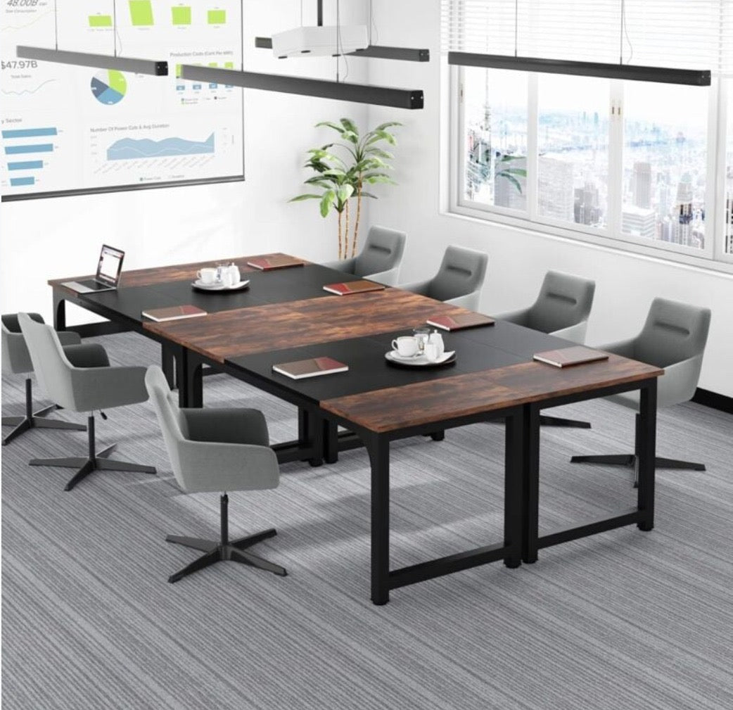 Large Industrial Computer Desk