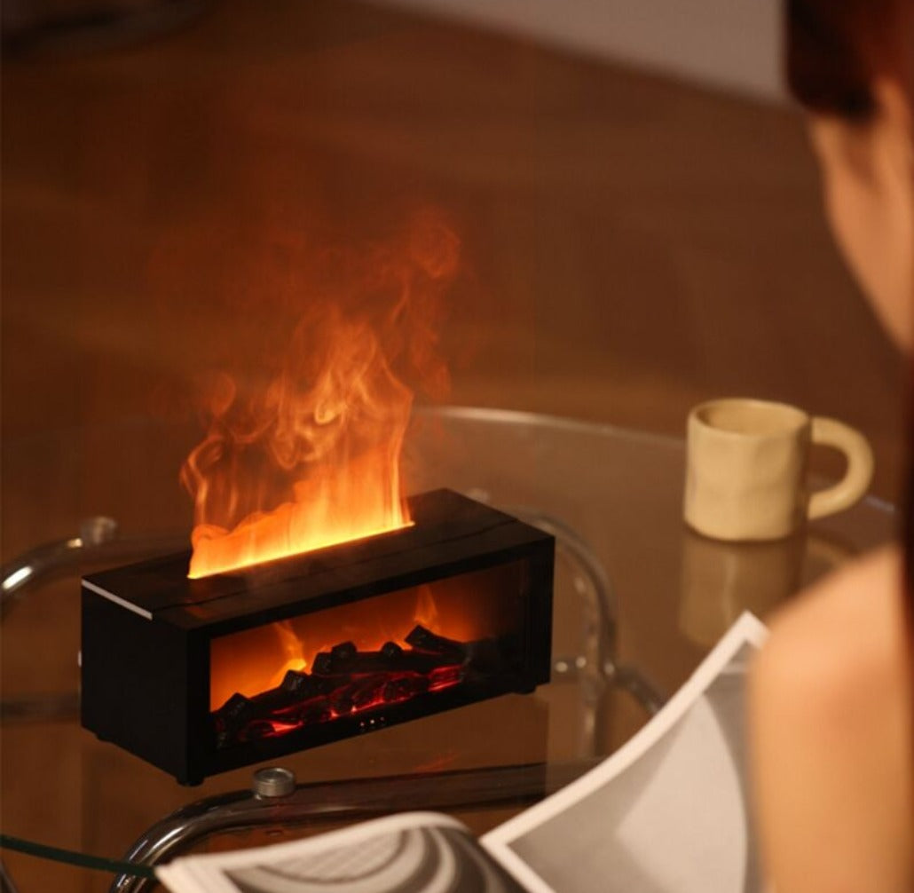 Flame Fireplace Aroma Diffuser