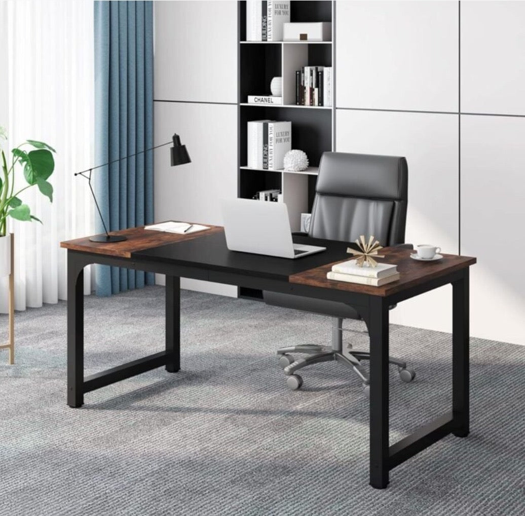 Large Industrial Computer Desk