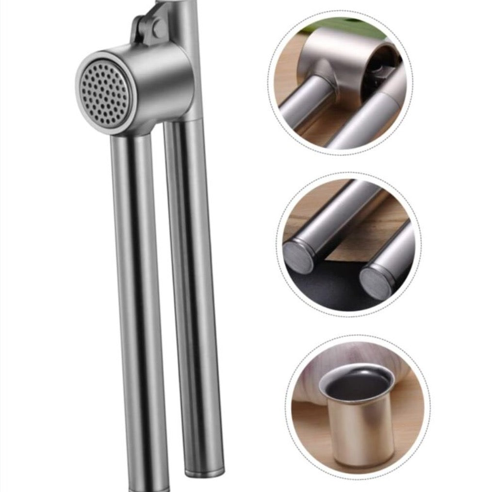 Stainless Steel Manual Garlic Press